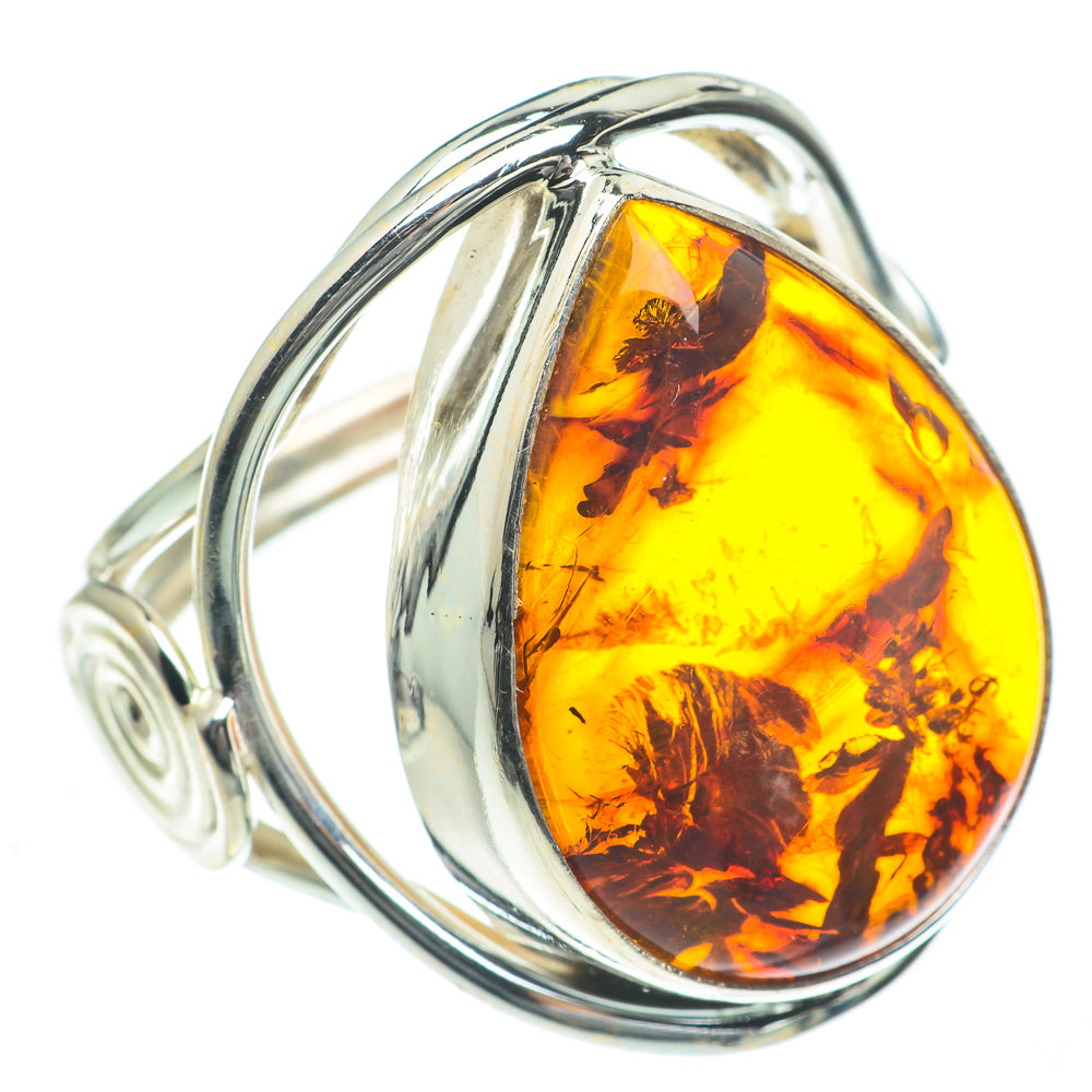 Baltic Amber Rings handcrafted by Anasilvercos - RING62321