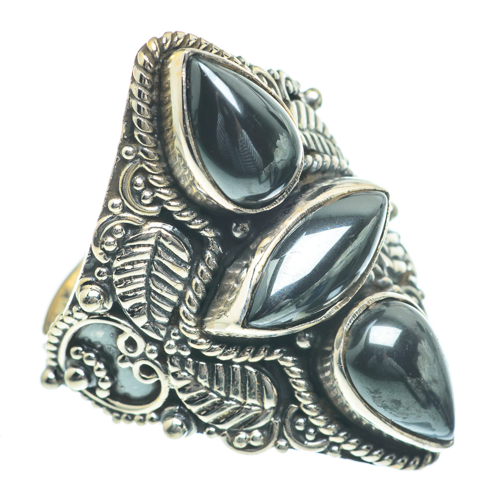 Hematite Rings handcrafted by Anasilvercos - RING62334