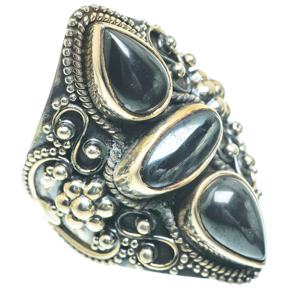 Hematite Rings handcrafted by Anasilvercos - RING62335