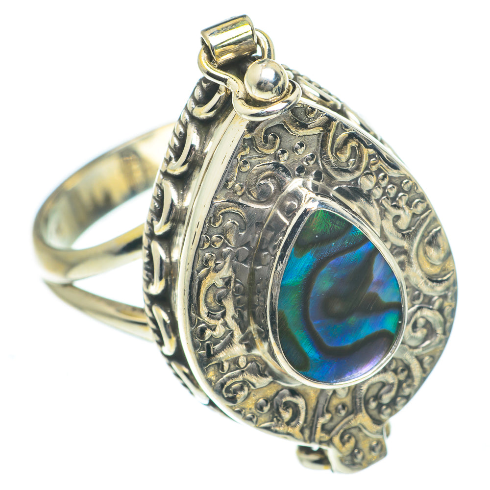 Abalone Shell Rings handcrafted by Anasilvercos - RING62348