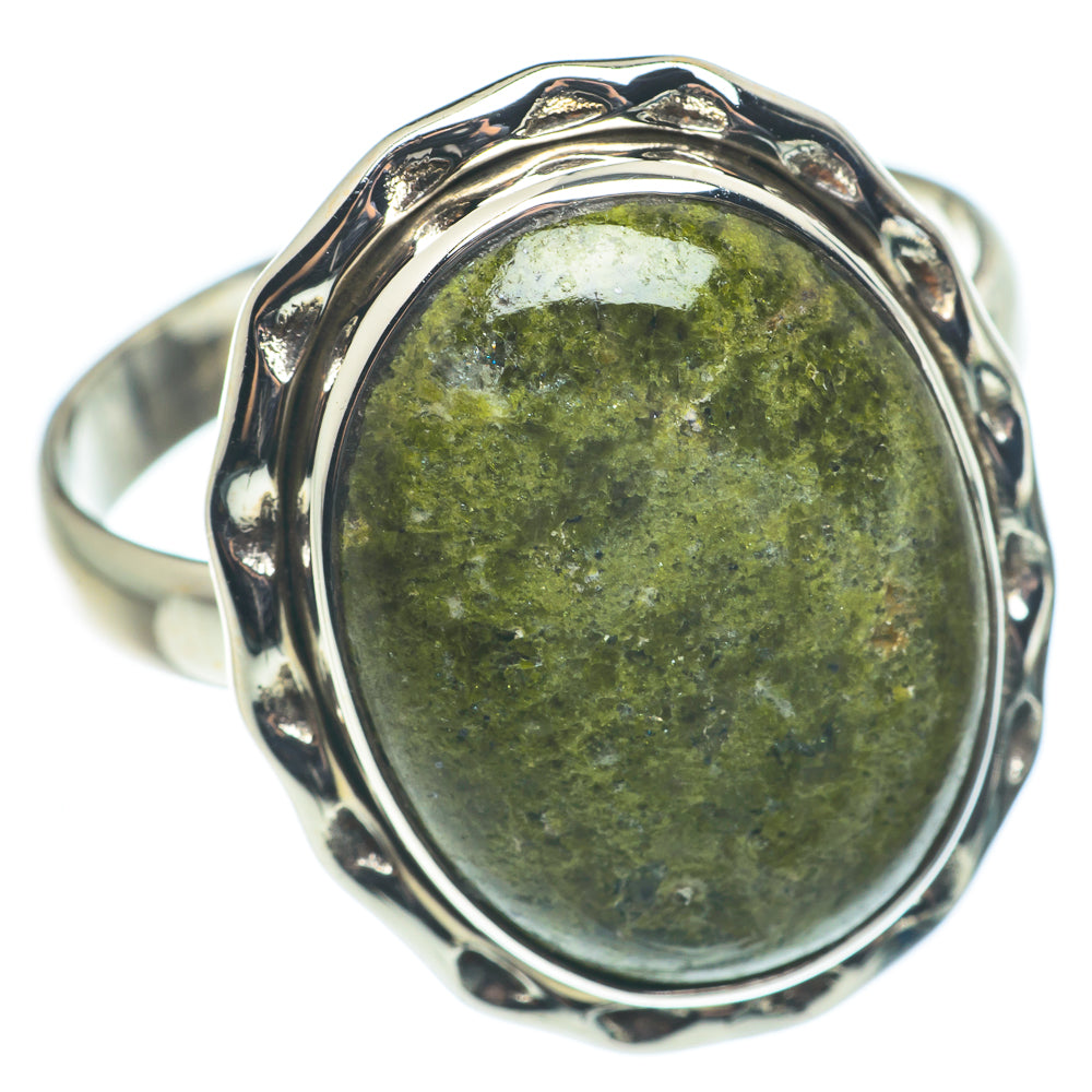Rainforest Jasper Rings handcrafted by Anasilvercos - RING62354
