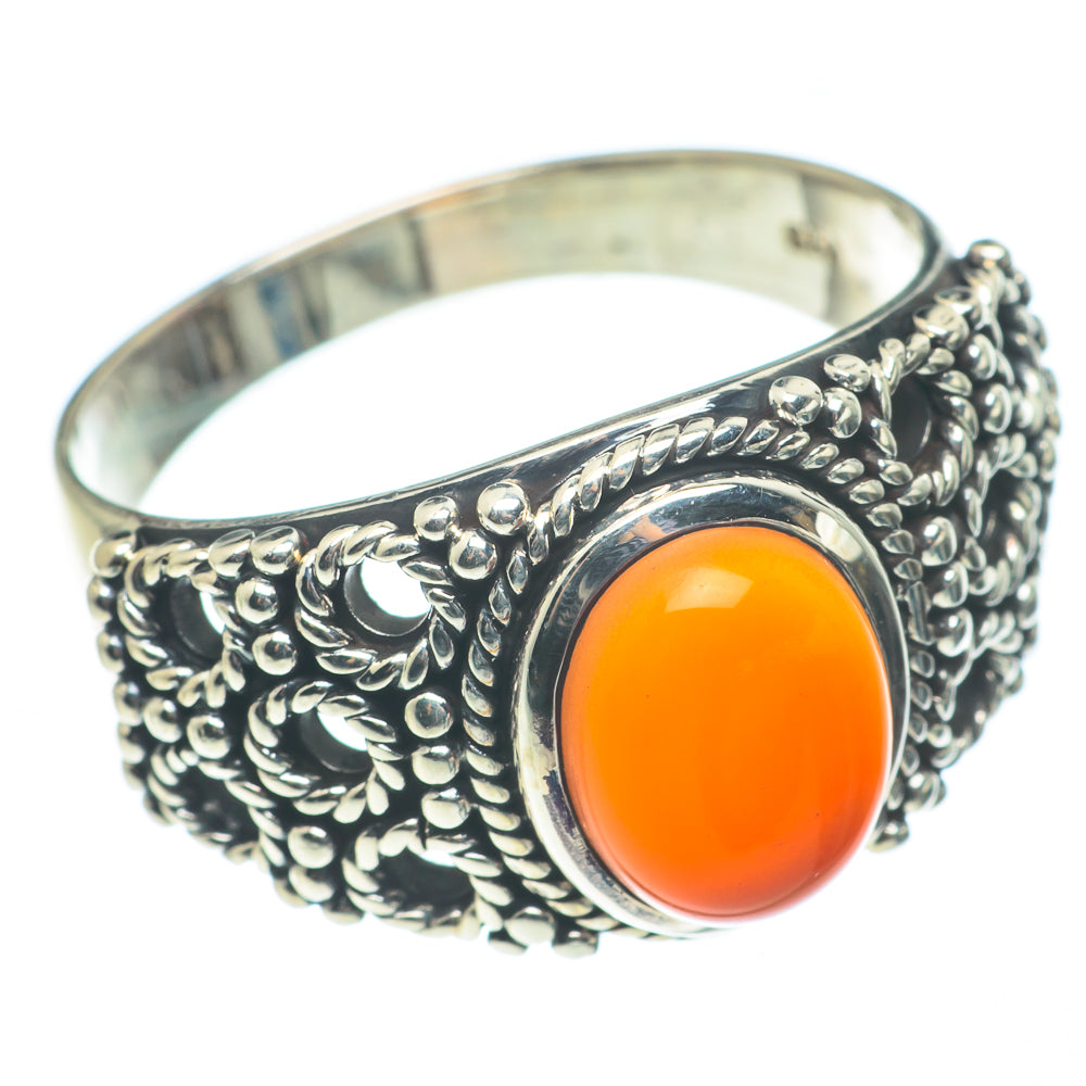 Carnelian Rings handcrafted by Anasilvercos - RING62363