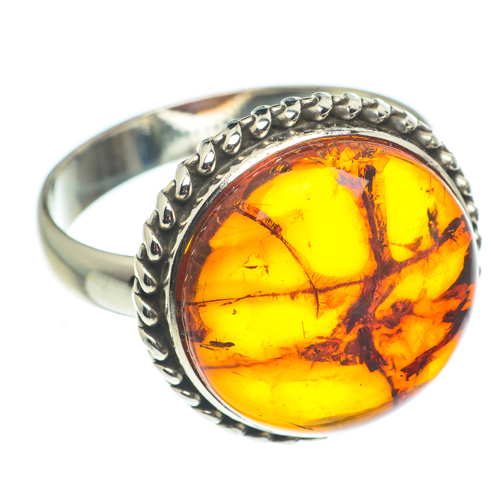 Baltic Amber Rings handcrafted by Anasilvercos - RING62365