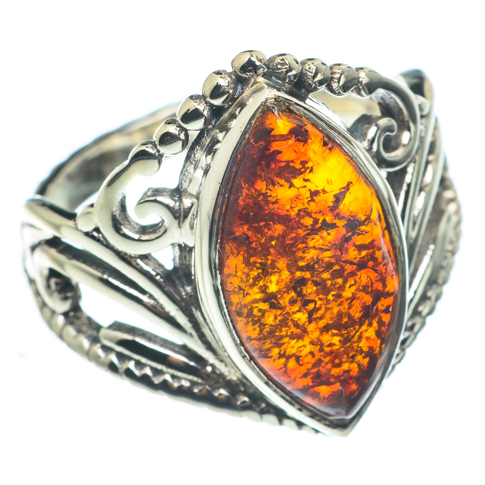 Baltic Amber Rings handcrafted by Anasilvercos - RING62366