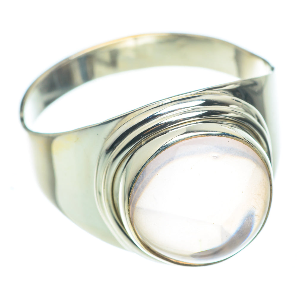 Rose Quartz Rings handcrafted by Anasilvercos - RING62367