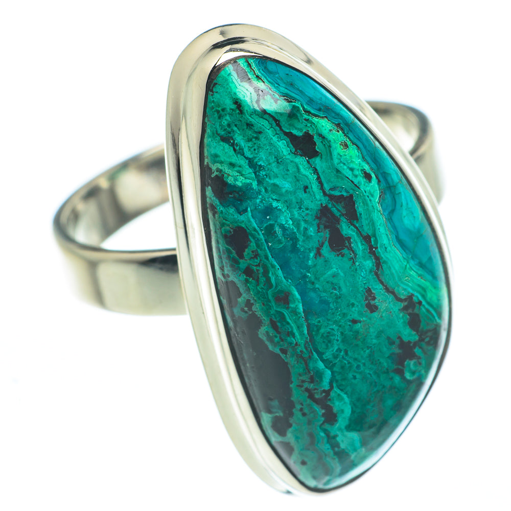 Chrysocolla Rings handcrafted by Anasilvercos - RING62394