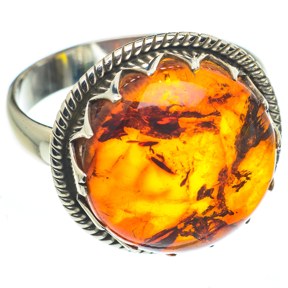 Baltic Amber Rings handcrafted by Anasilvercos - RING62403