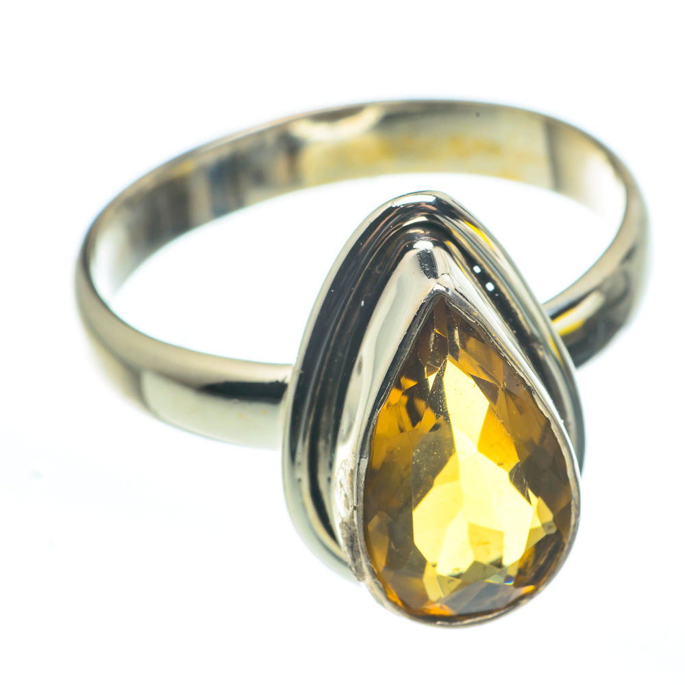 Citrine Rings handcrafted by Anasilvercos - RING62428