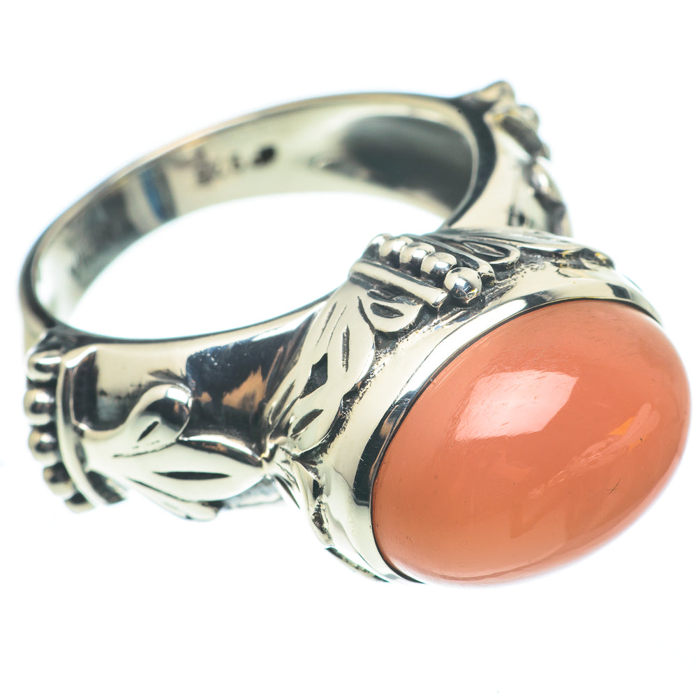 Pink Opal Rings handcrafted by Anasilvercos - RING62429