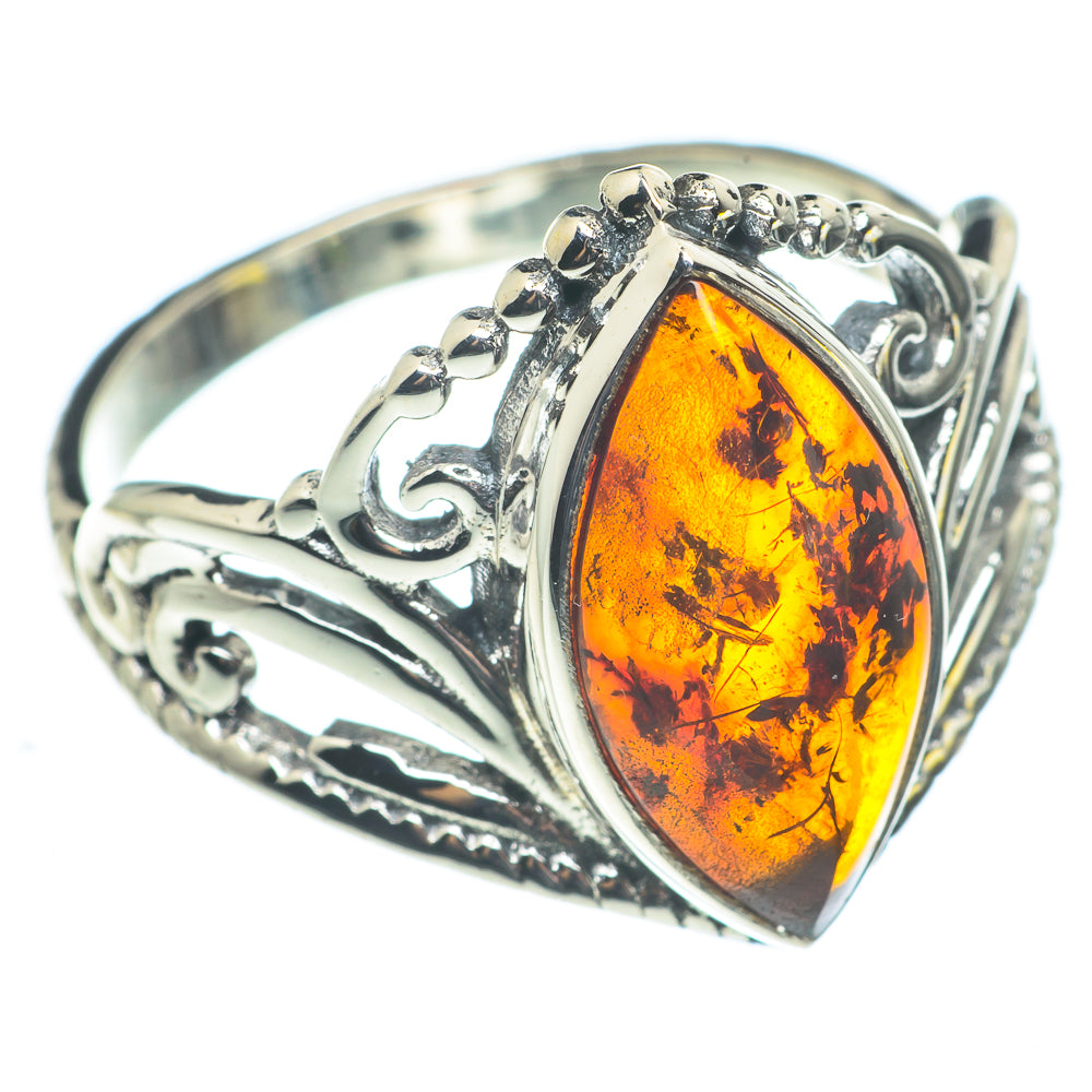 Baltic Amber Rings handcrafted by Anasilvercos - RING62435