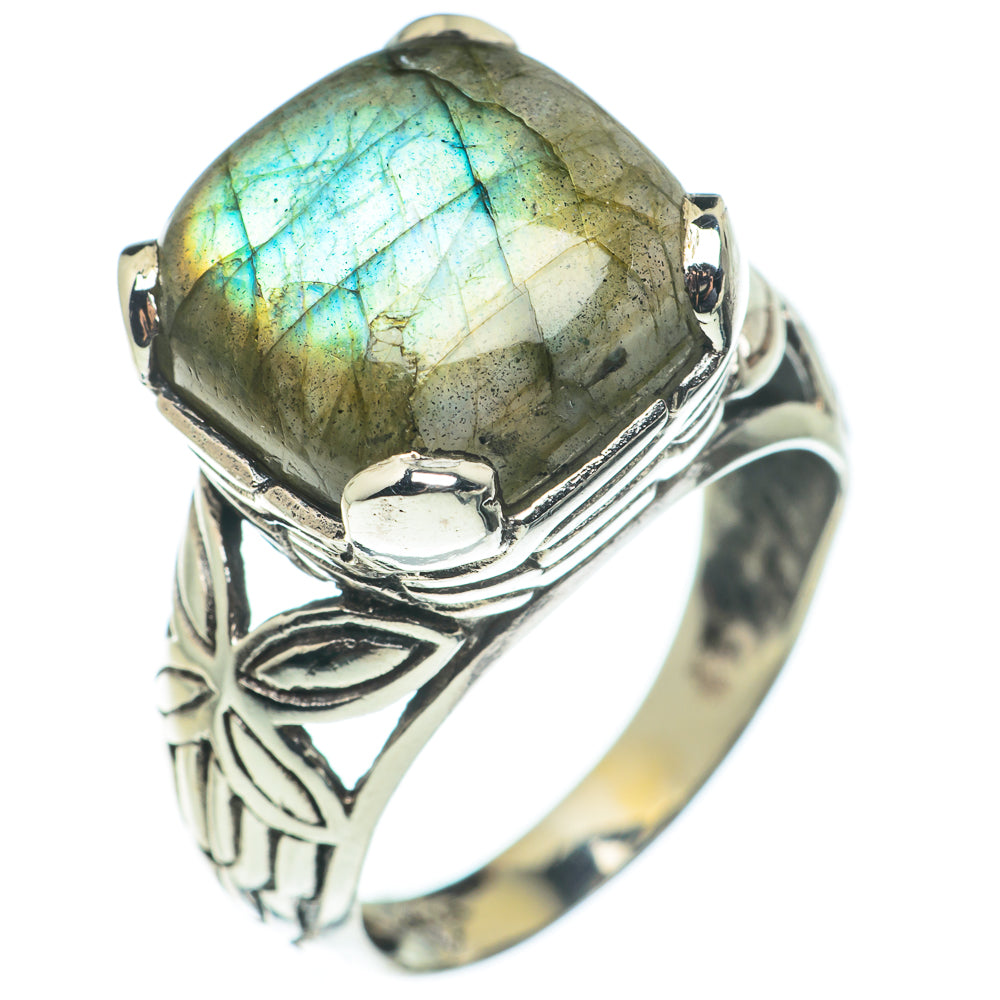Labradorite Rings handcrafted by Anasilvercos - RING62447