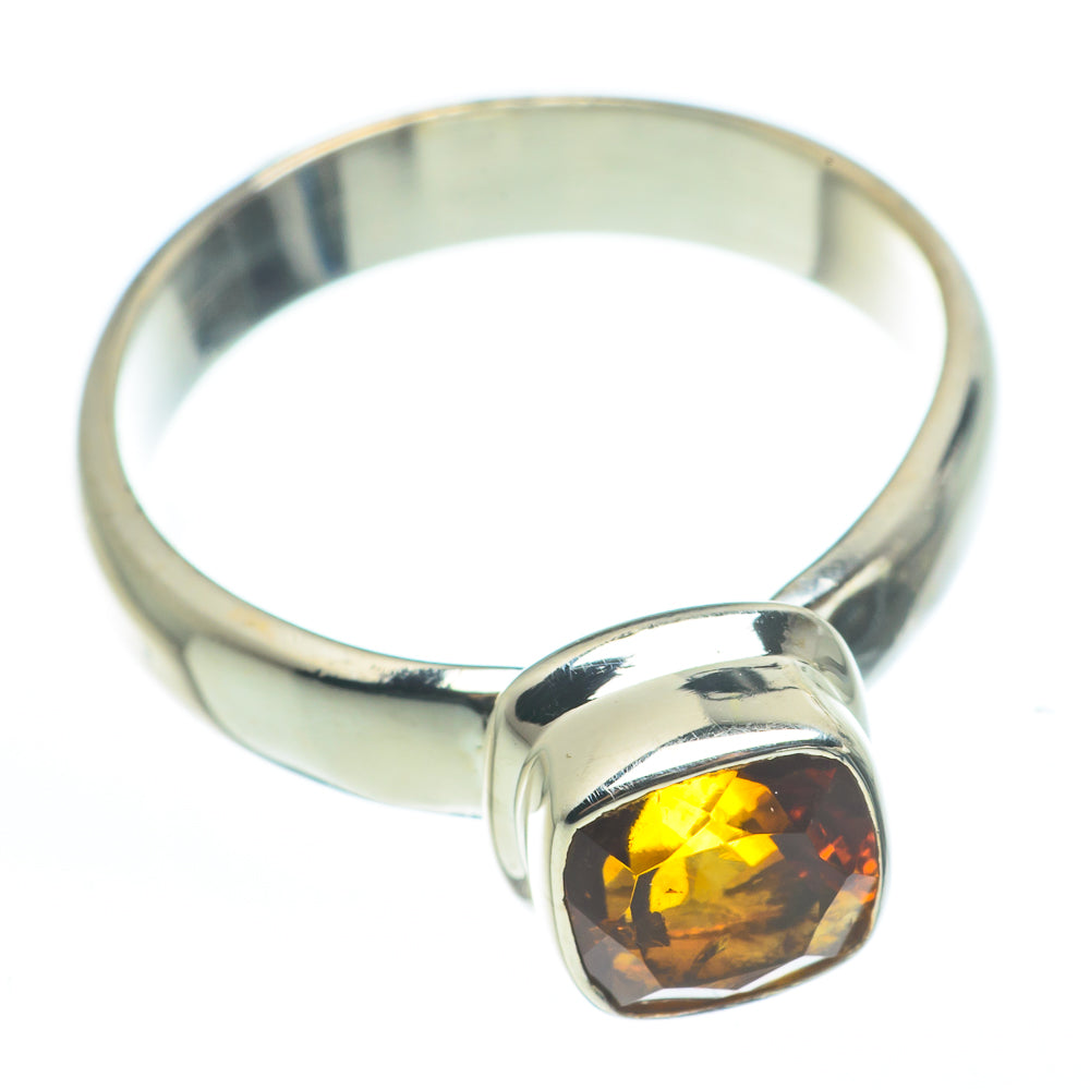Mandarin Citrine Rings handcrafted by Anasilvercos - RING62459