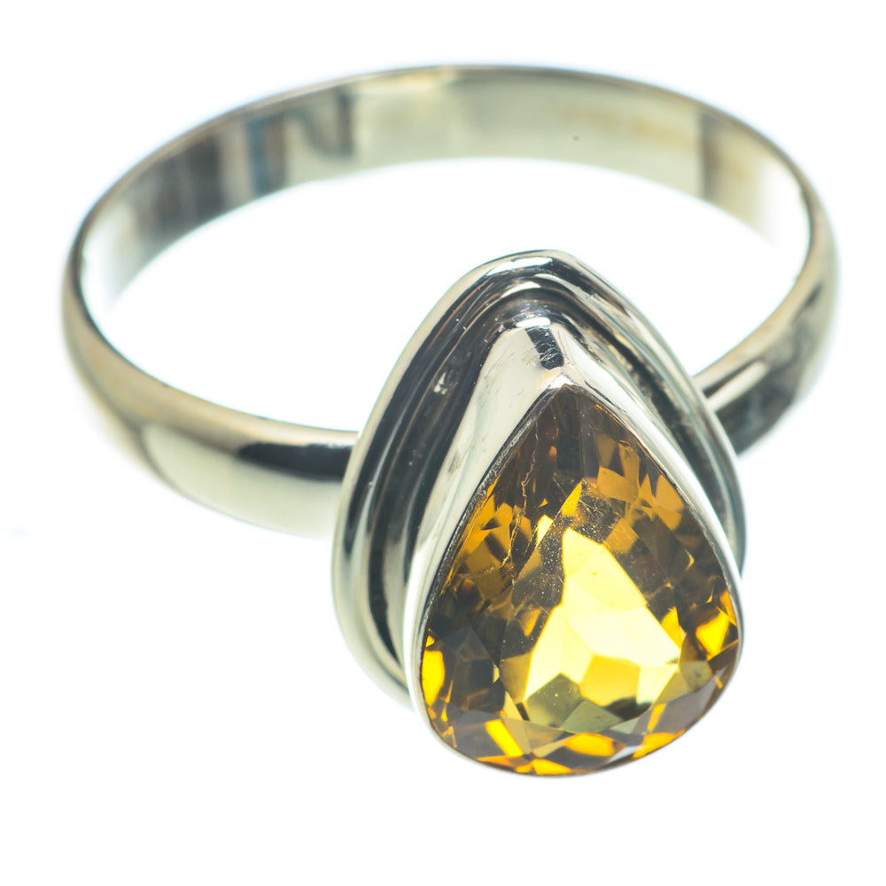 Citrine Rings handcrafted by Anasilvercos - RING62461
