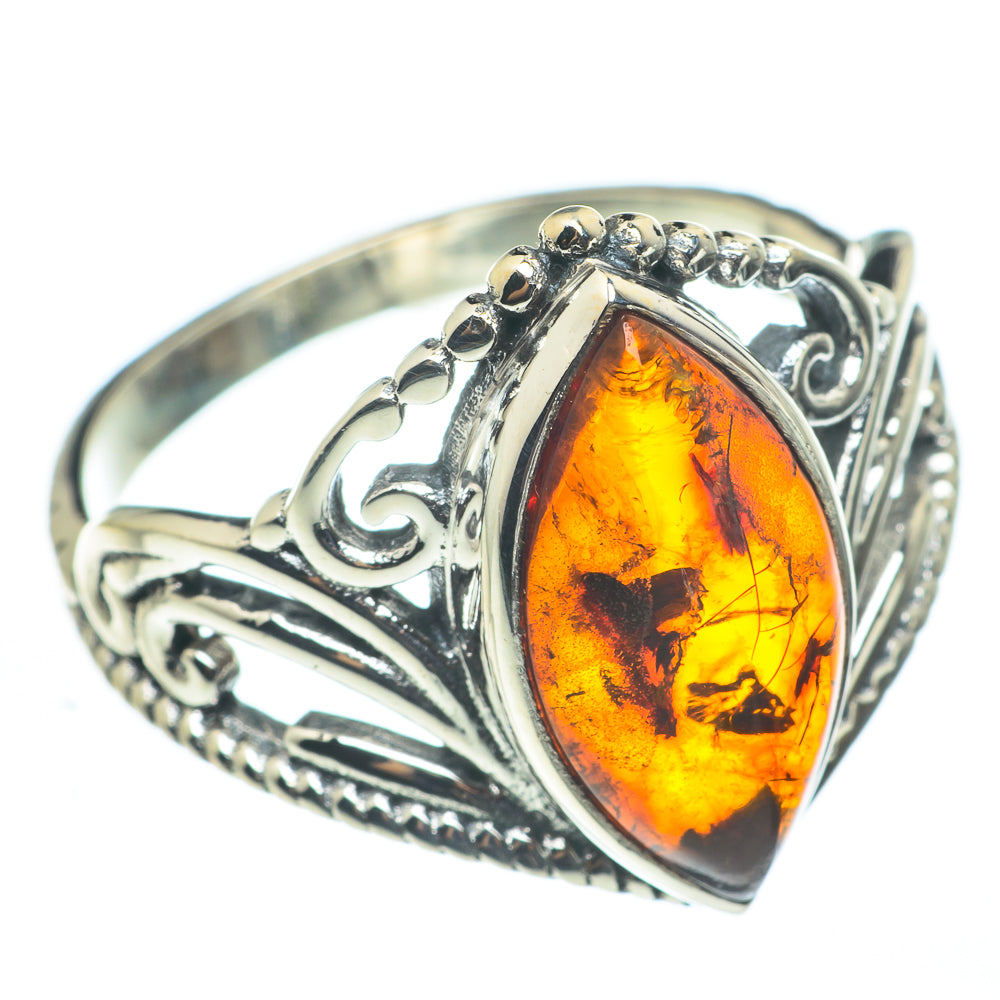 Baltic Amber Rings handcrafted by Anasilvercos - RING62465