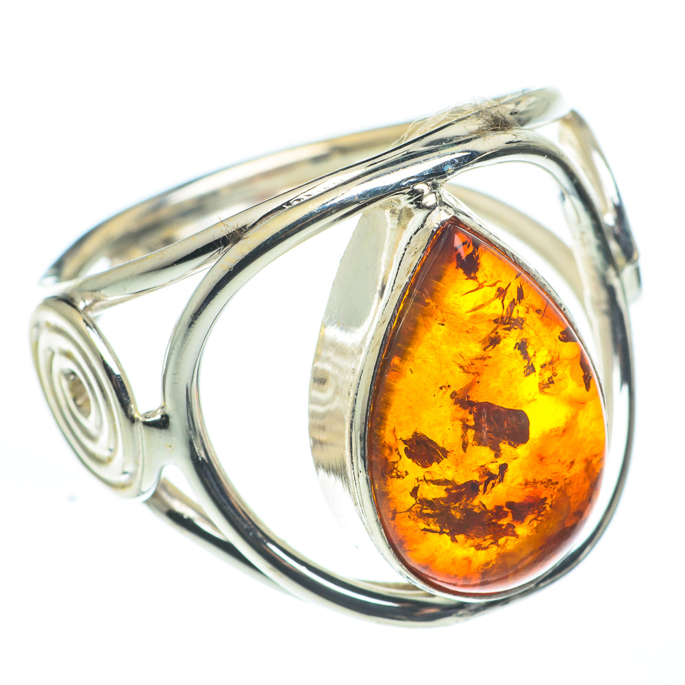 Baltic Amber Rings handcrafted by Anasilvercos - RING62466