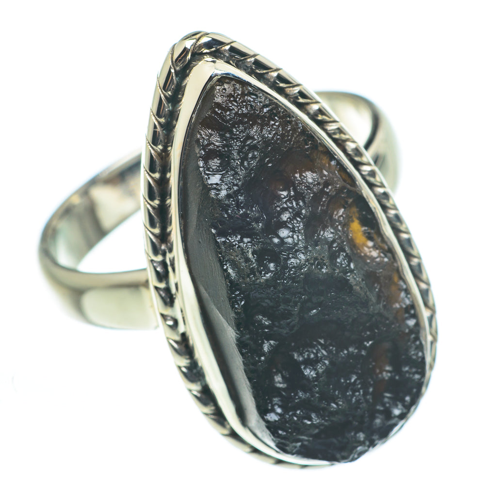 Tektite Rings handcrafted by Anasilvercos - RING62475
