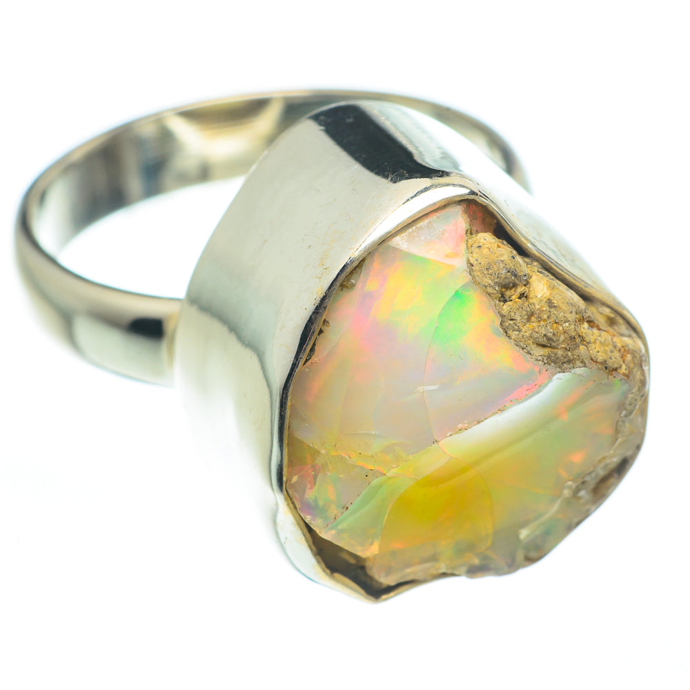 Ethiopian Opal Rings handcrafted by Anasilvercos - RING62480