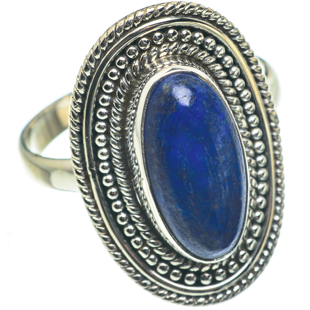 Lapis Lazuli Rings handcrafted by Anasilvercos - RING62482