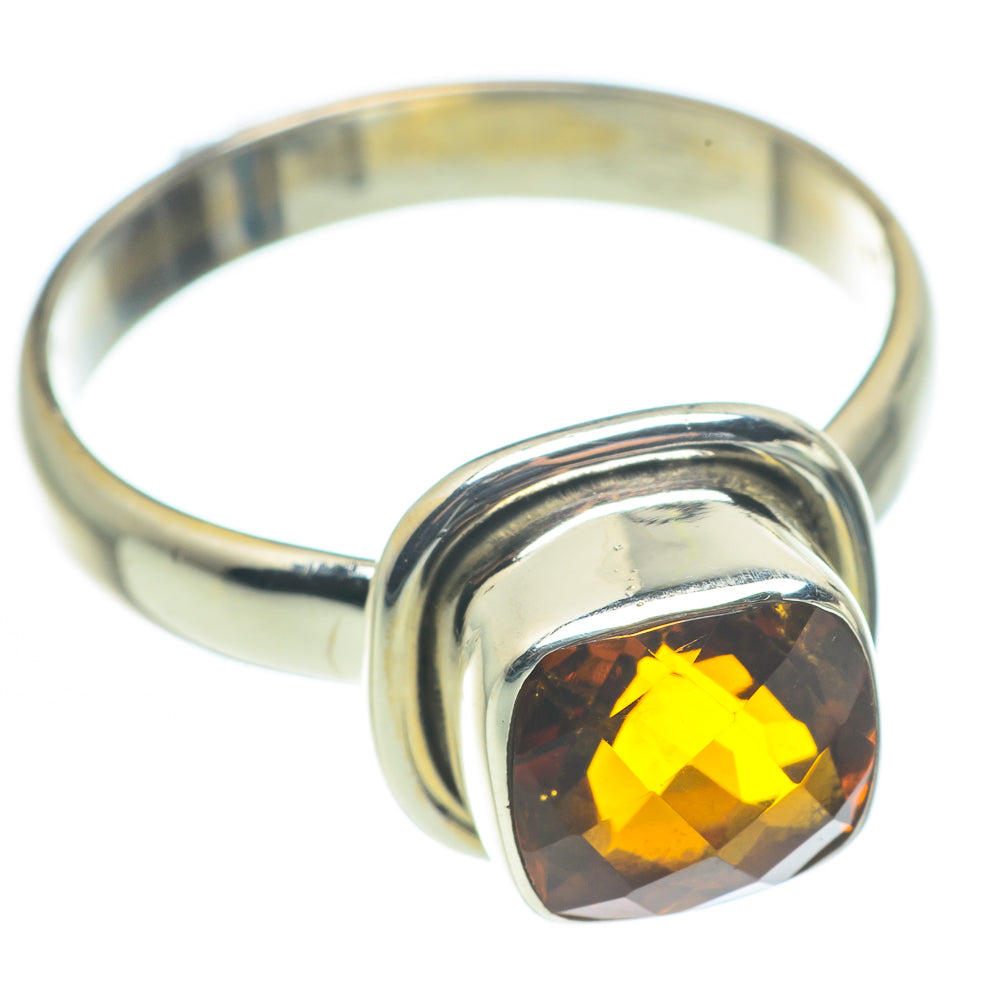 Mandarin Citrine Rings handcrafted by Anasilvercos - RING62491