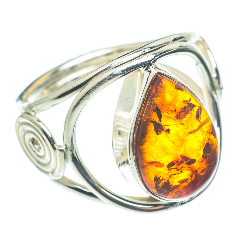 Baltic Amber Rings handcrafted by Anasilvercos - RING62495