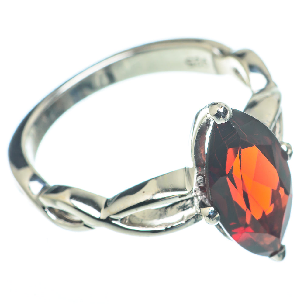 Garnet Rings handcrafted by Anasilvercos - RING62499