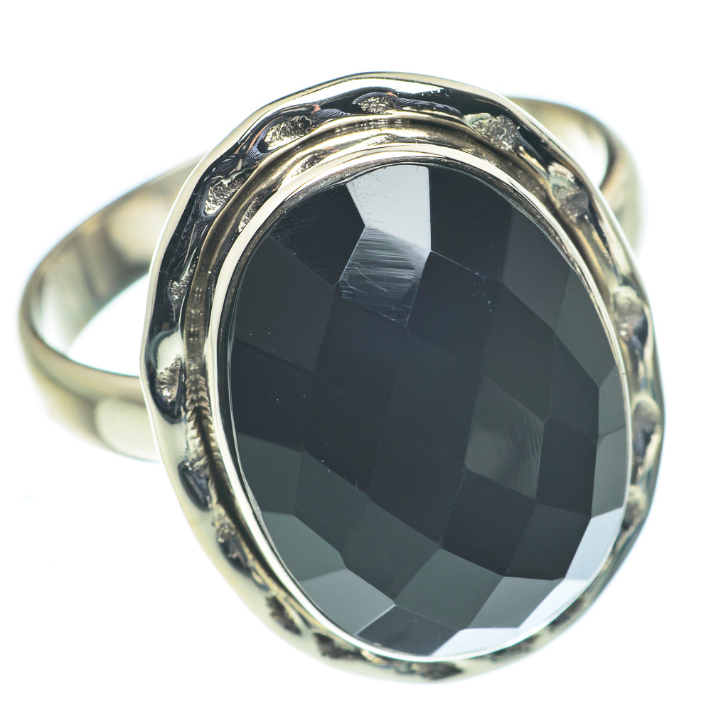 Black Onyx Rings handcrafted by Anasilvercos - RING62505