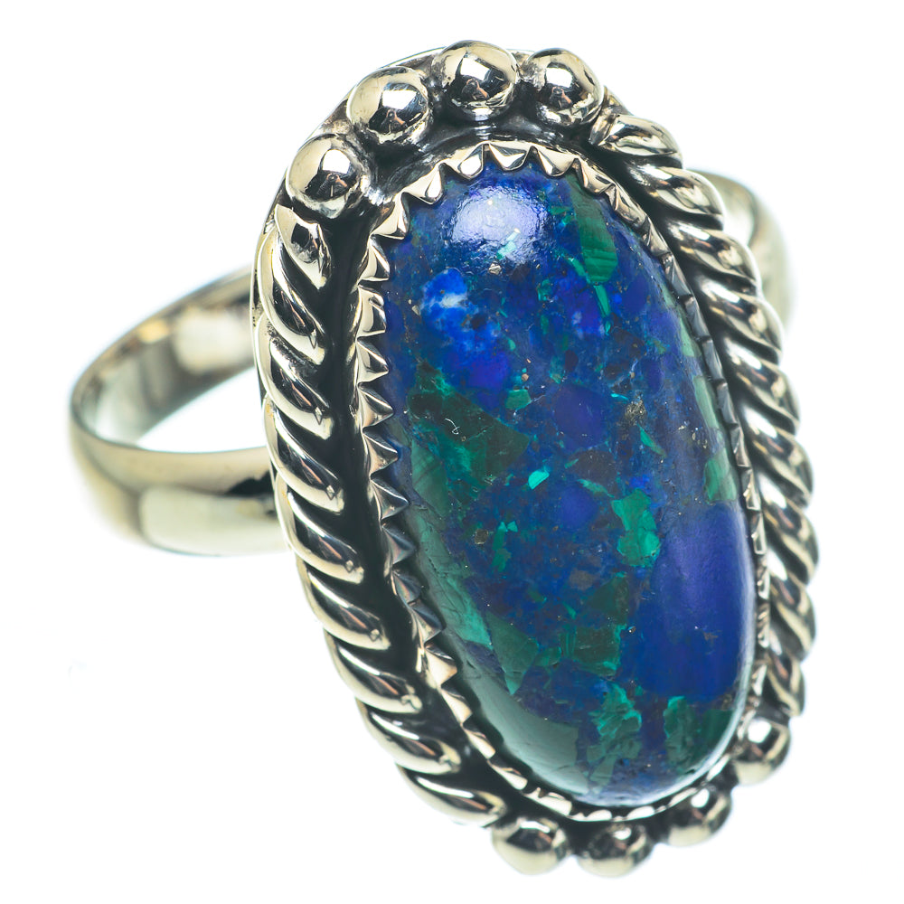 Azurite Rings handcrafted by Anasilvercos - RING62509