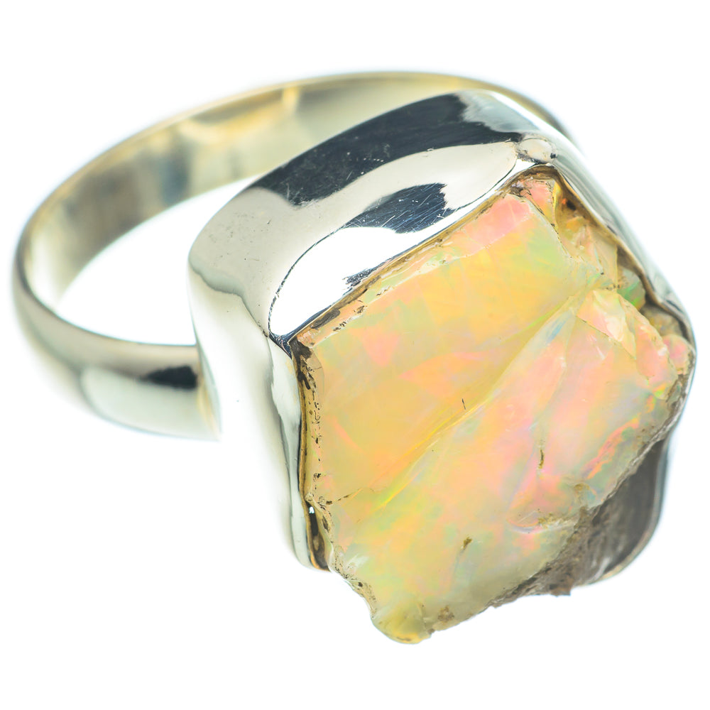 Ethiopian Opal Rings handcrafted by Anasilvercos - RING62510