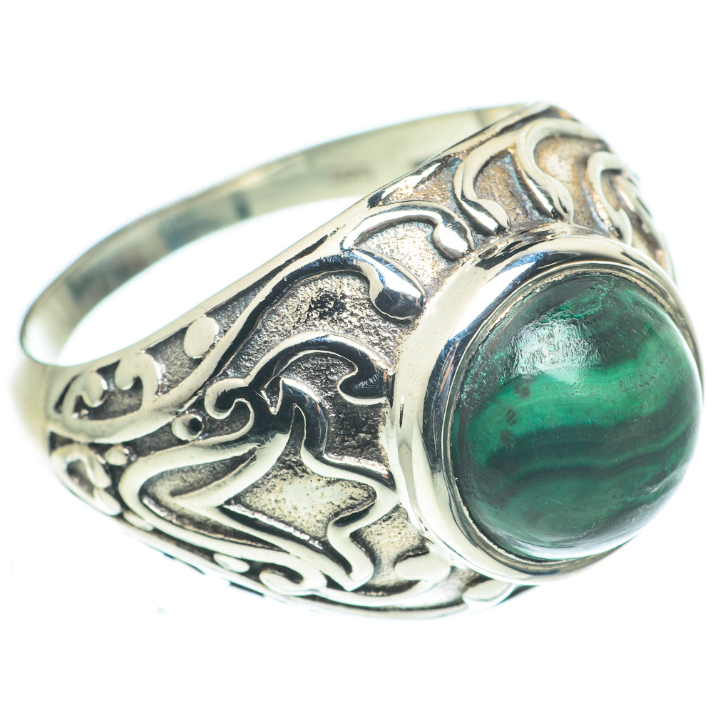 Malachite Rings handcrafted by Anasilvercos - RING62520