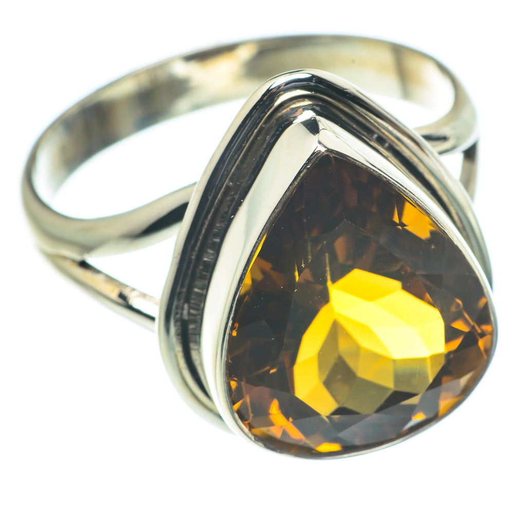 Mandarin Citrine Rings handcrafted by Anasilvercos - RING62525