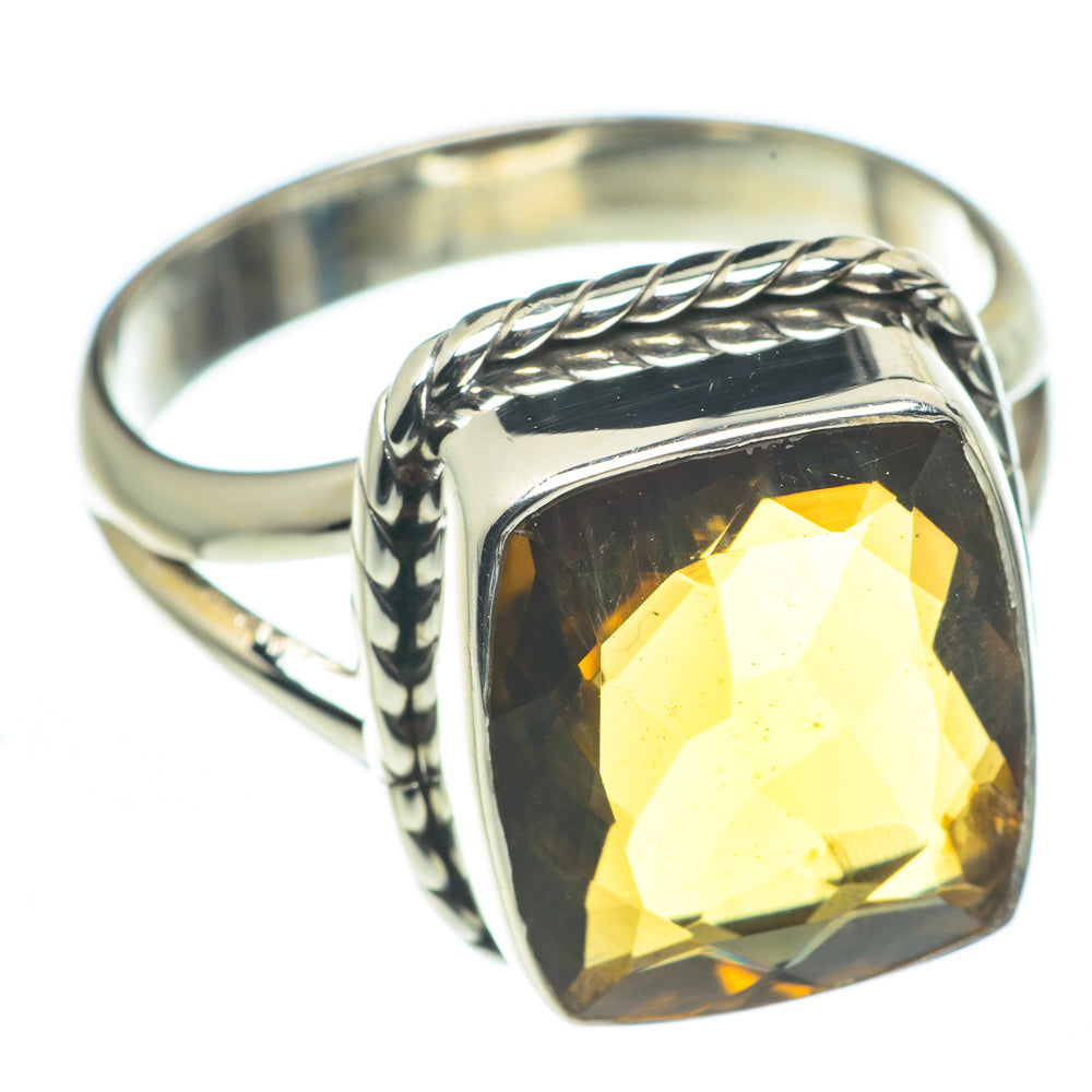 Mandarin Citrine Rings handcrafted by Anasilvercos - RING62526