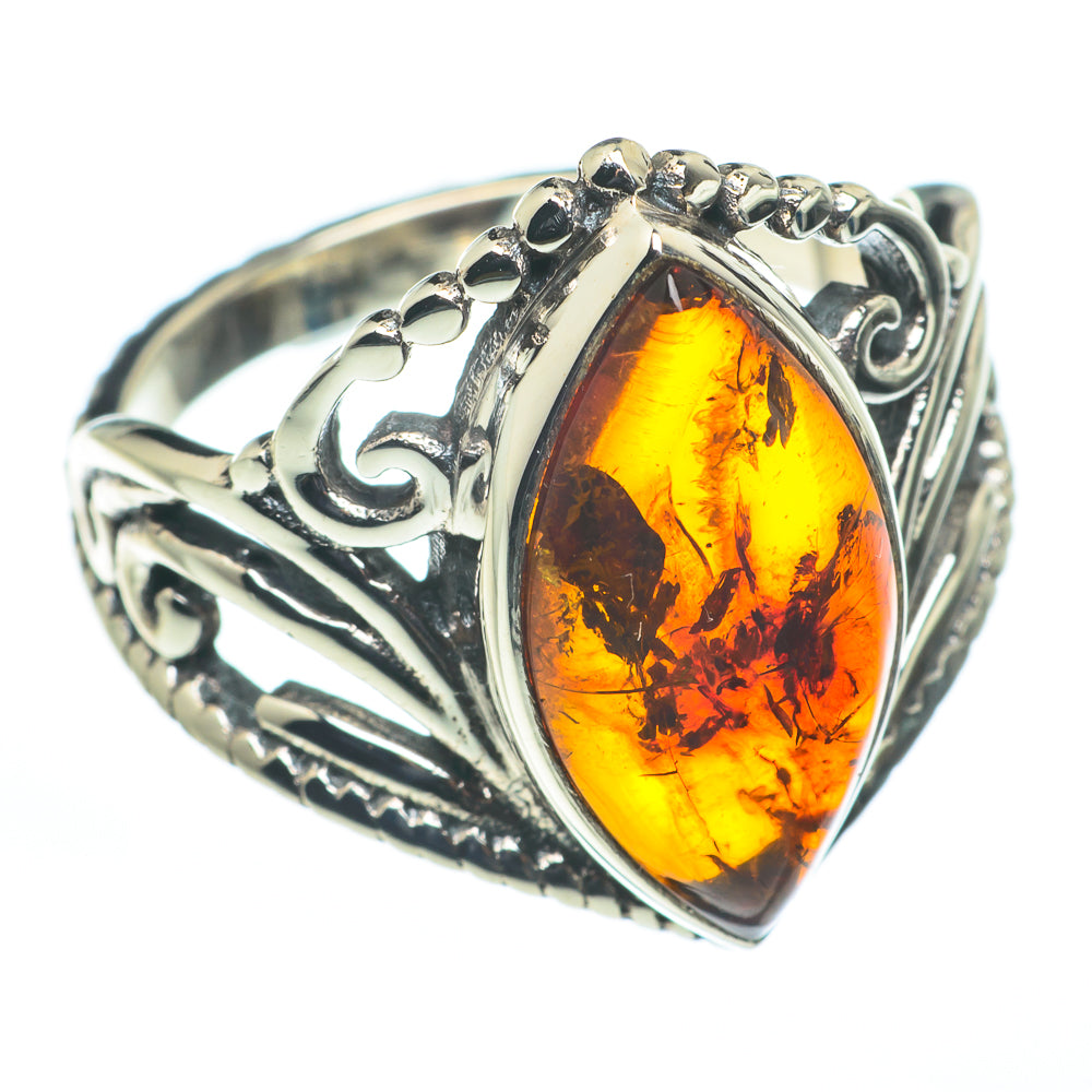 Baltic Amber Rings handcrafted by Anasilvercos - RING62527