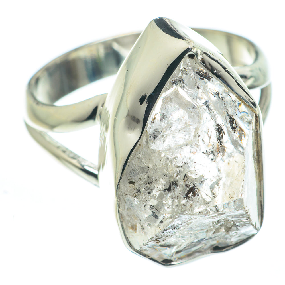 Herkimer Diamond Rings handcrafted by Anasilvercos - RING62534