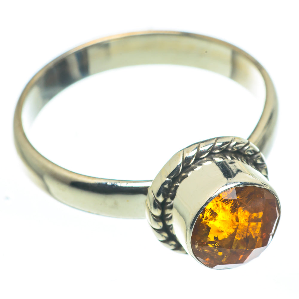 Mandarin Citrine Rings handcrafted by Anasilvercos - RING62546