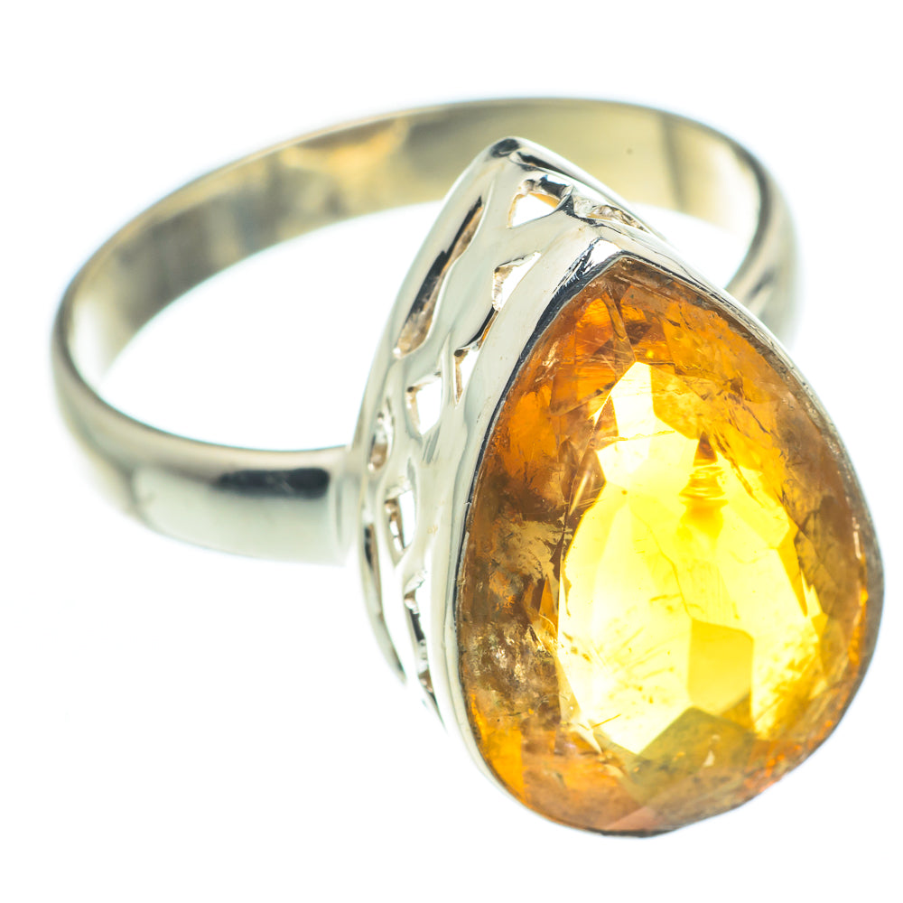 Citrine Rings handcrafted by Anasilvercos - RING62548