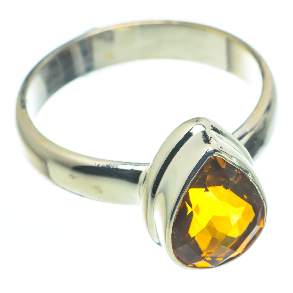 Mandarin Citrine Rings handcrafted by Anasilvercos - RING62577
