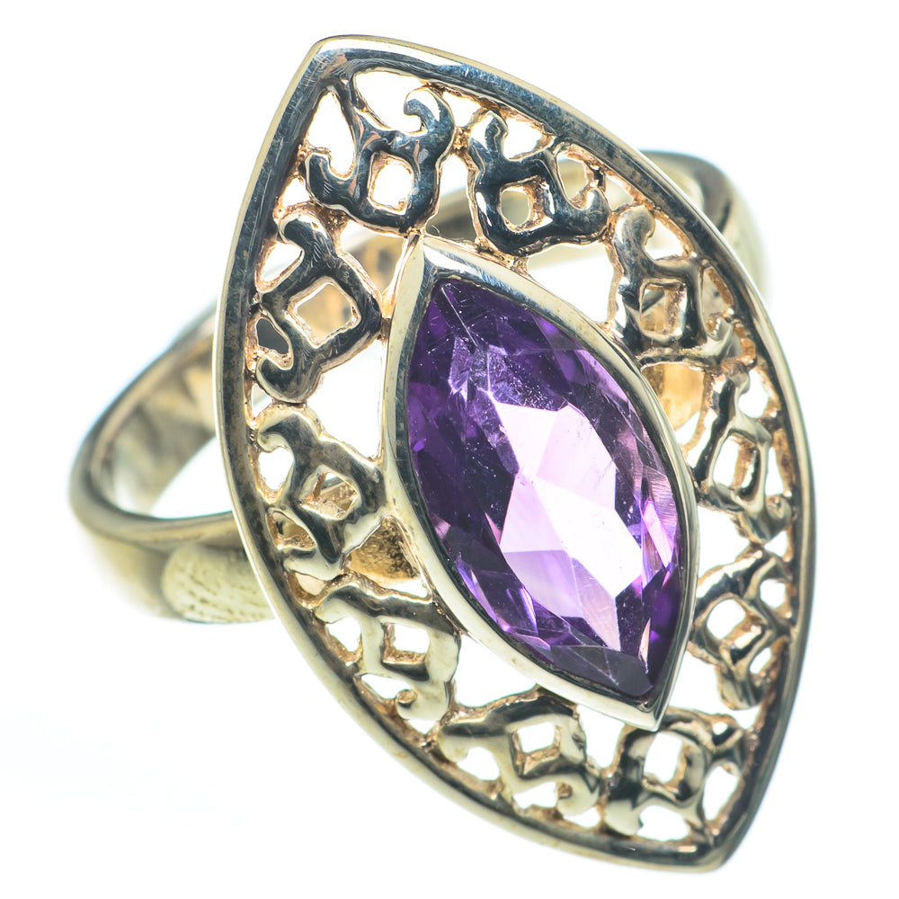 Amethyst Rings handcrafted by Anasilvercos - RING62586