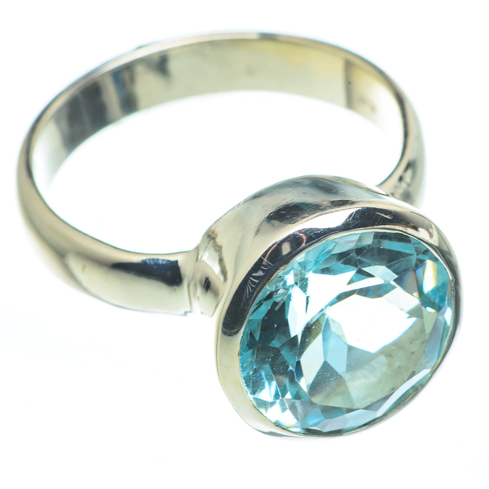 Blue Topaz Rings handcrafted by Anasilvercos - RING62594