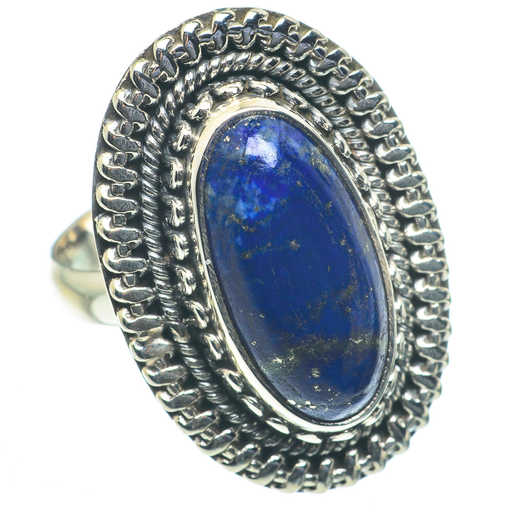 Lapis Lazuli Rings handcrafted by Anasilvercos - RING62619