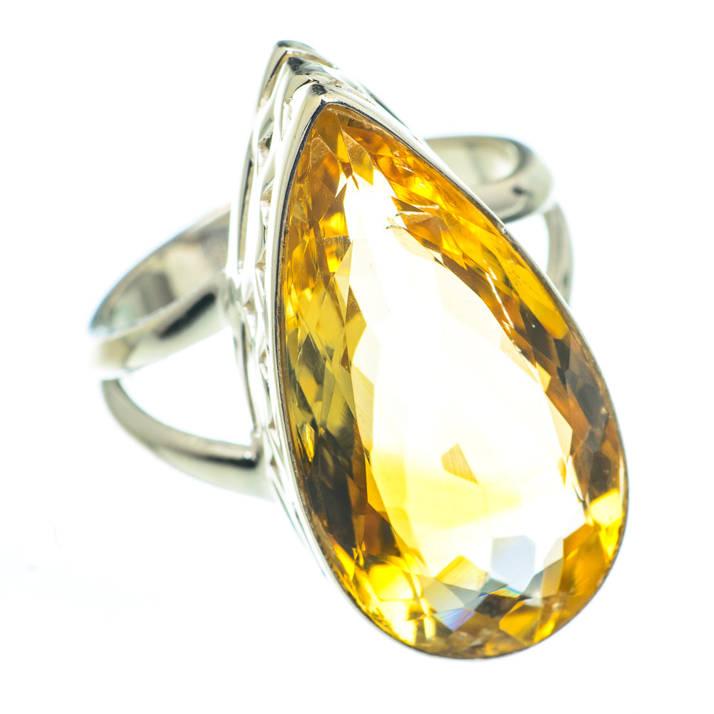 Citrine Rings handcrafted by Anasilvercos - RING62628
