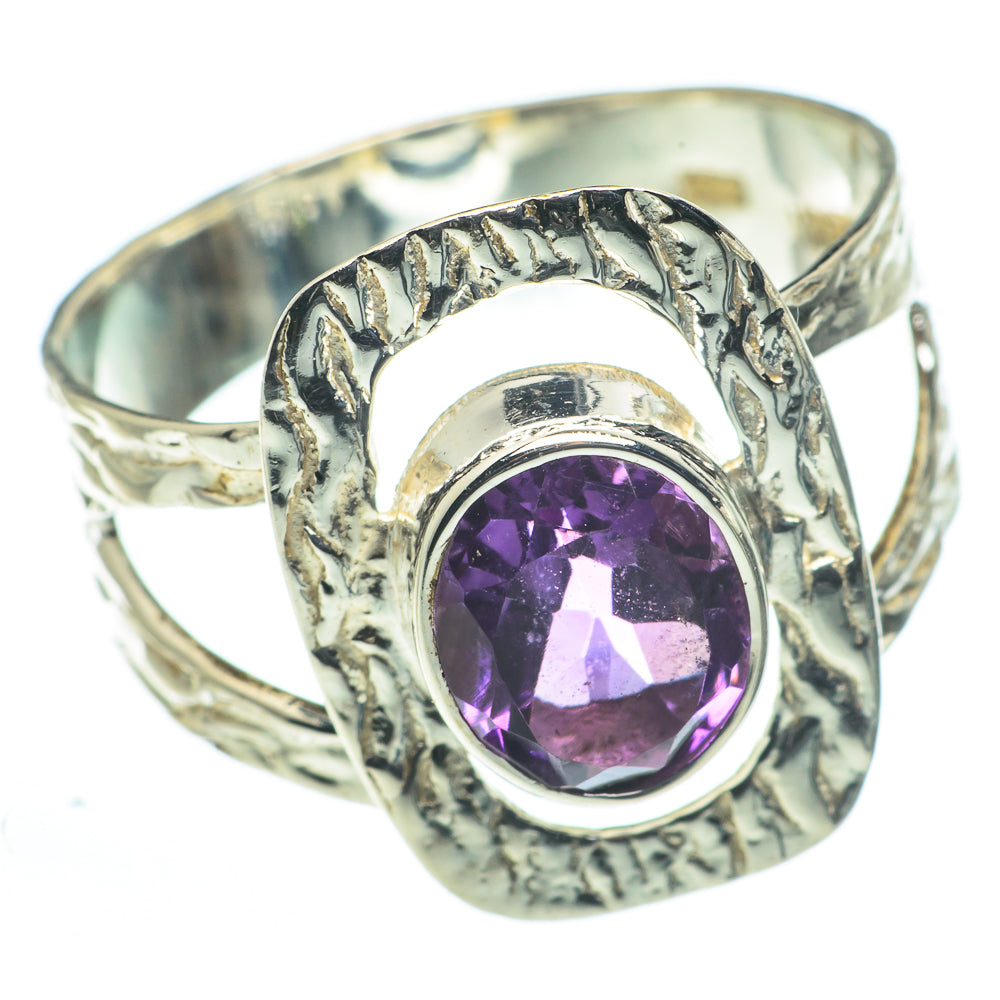 Amethyst Rings handcrafted by Anasilvercos - RING62640