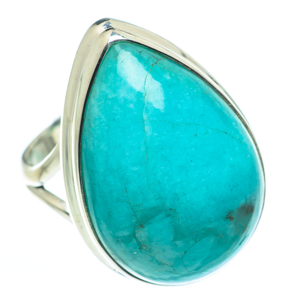 Peruvian Amazonite Rings handcrafted by Anasilvercos - RING62653