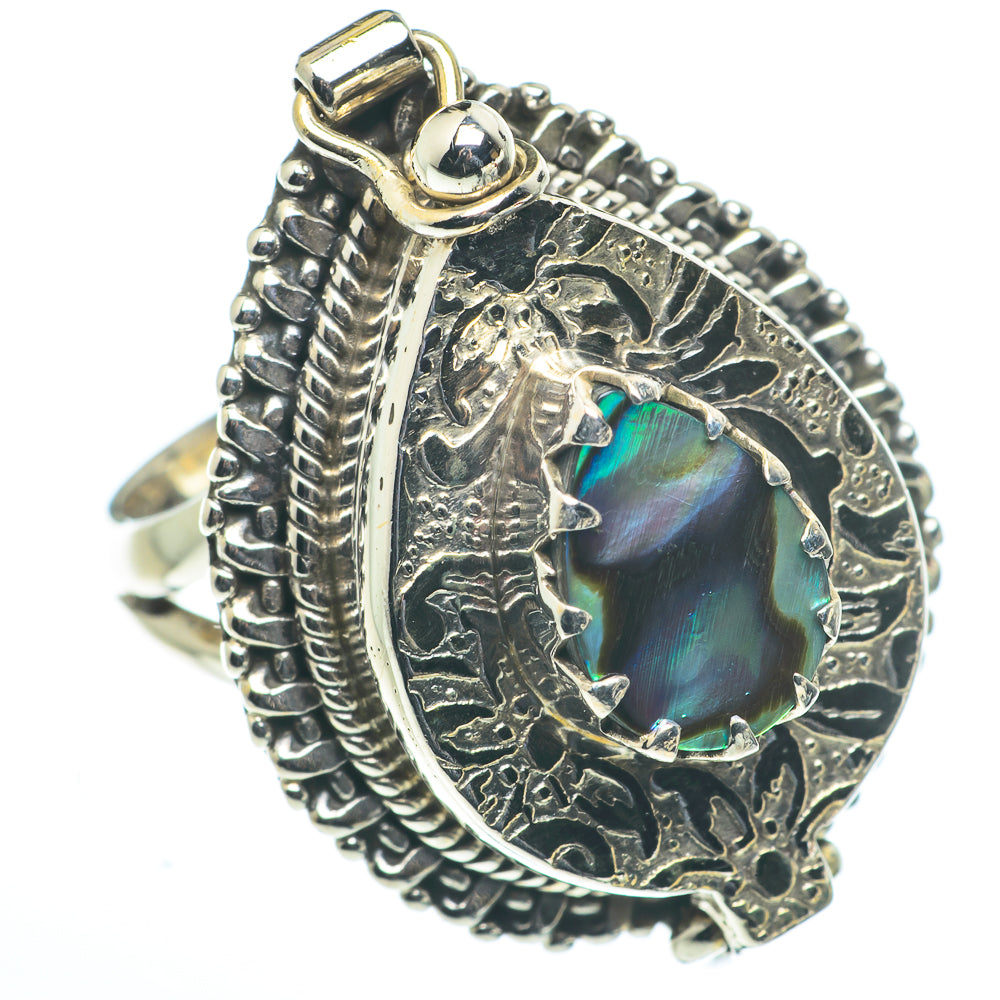 Abalone Shell Rings handcrafted by Anasilvercos - RING62674
