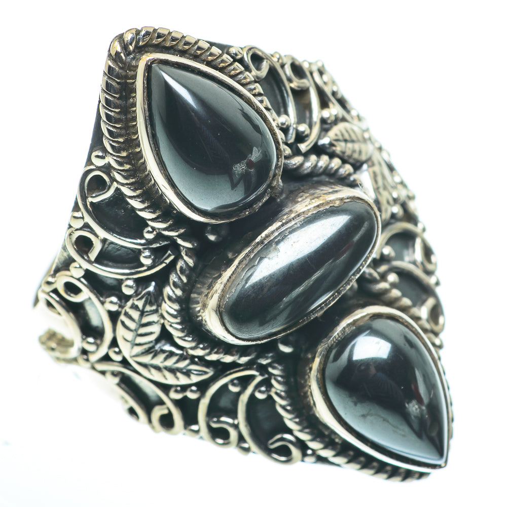 Hematite Rings handcrafted by Anasilvercos - RING62677