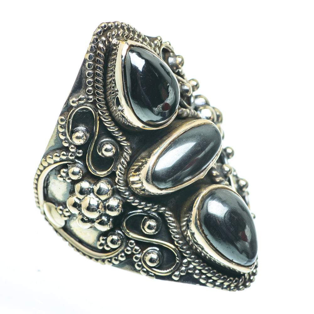 Hematite Rings handcrafted by Anasilvercos - RING62679