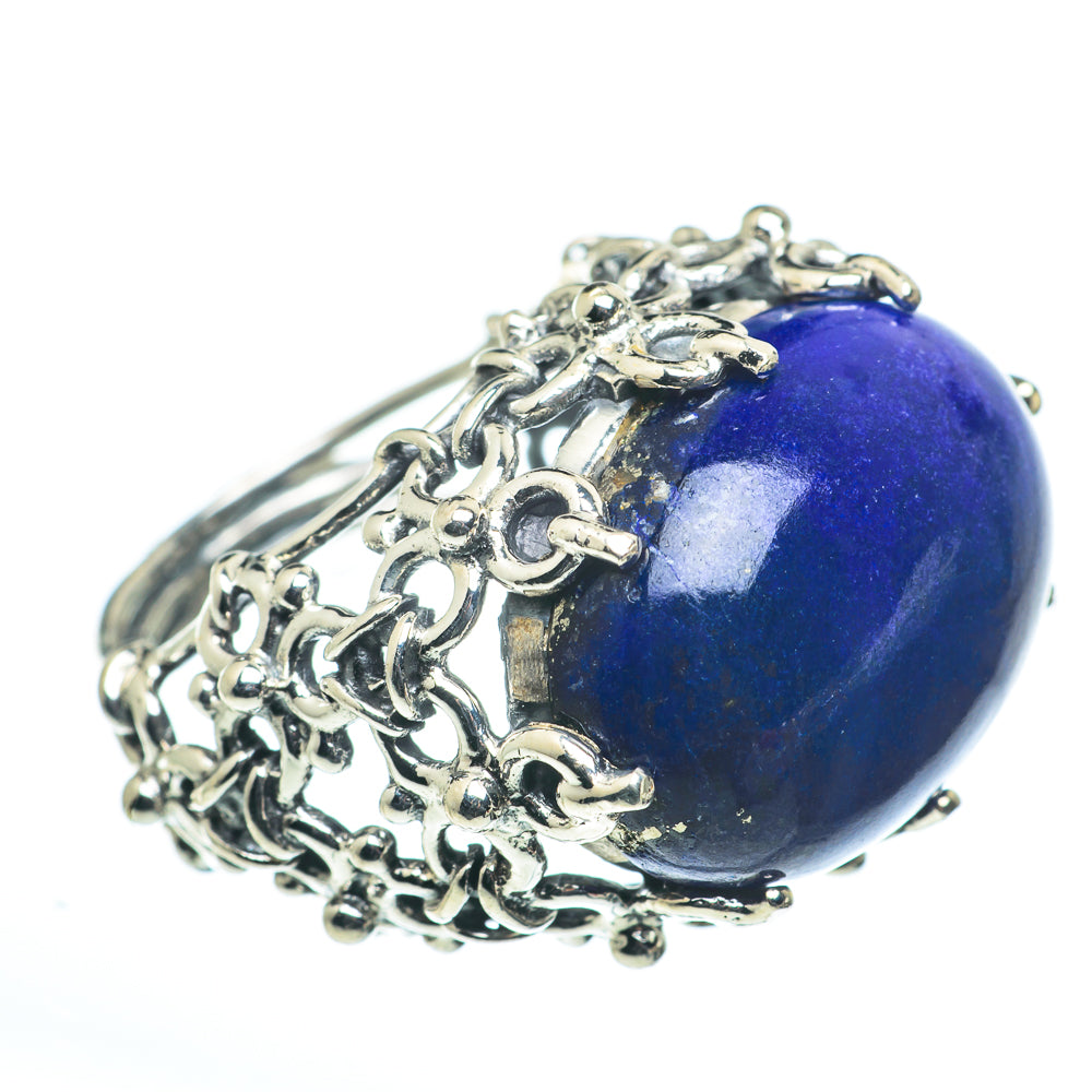 Lapis Lazuli Rings handcrafted by Anasilvercos - RING62684