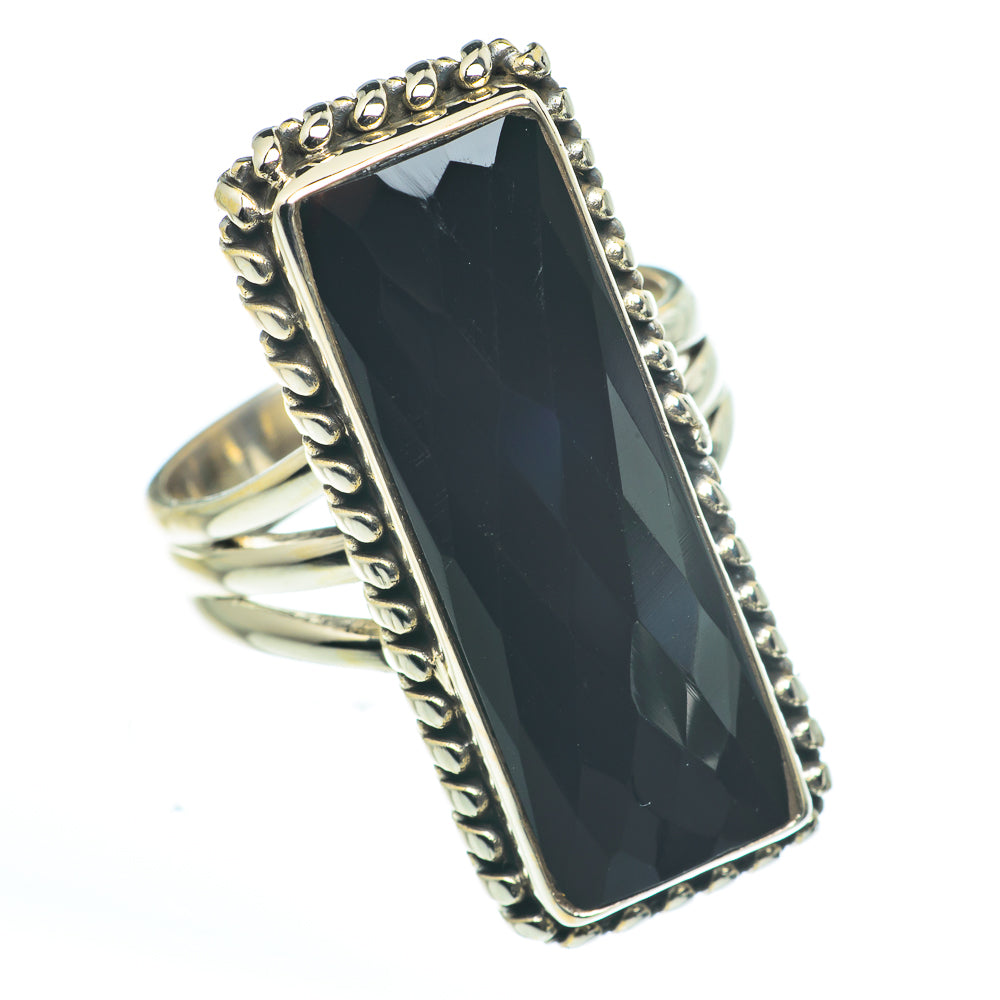 Black Onyx Rings handcrafted by Anasilvercos - RING62693
