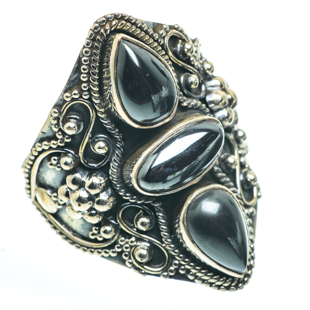 Hematite Rings handcrafted by Anasilvercos - RING62696