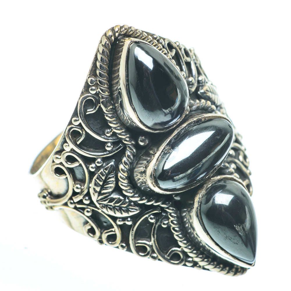 Hematite Rings handcrafted by Anasilvercos - RING62698