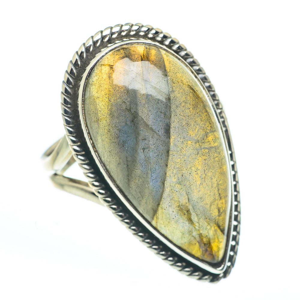 Labradorite Rings handcrafted by Anasilvercos - RING62702